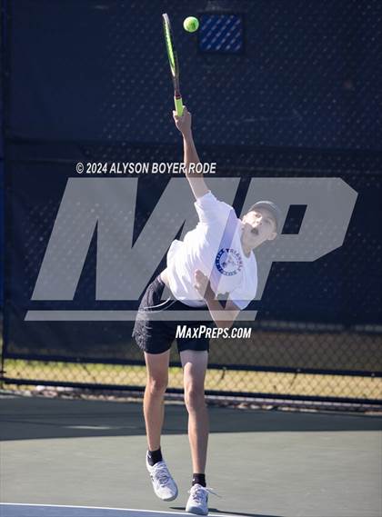 Thumbnail 2 in NCHSAA 1A Finals (Doubles) photogallery.