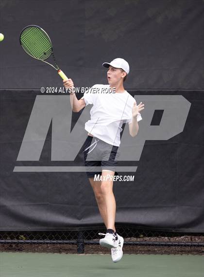 Thumbnail 3 in NCHSAA 1A Finals (Doubles) photogallery.