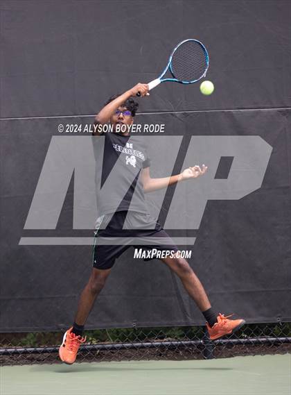 Thumbnail 3 in NCHSAA 1A Finals (Doubles) photogallery.