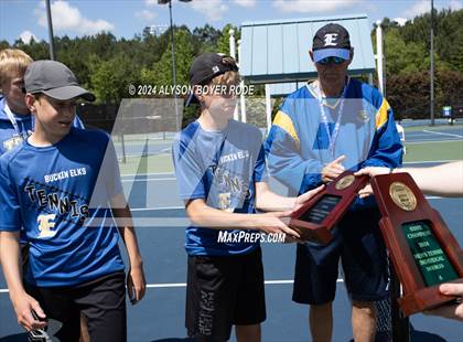 Thumbnail 2 in NCHSAA 1A Finals (Doubles) photogallery.