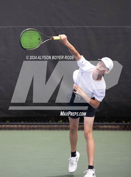 Thumbnail 2 in NCHSAA 1A Finals (Doubles) photogallery.