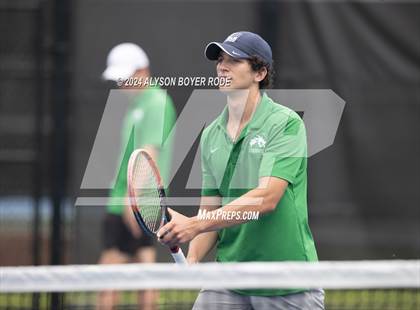 Thumbnail 1 in NCHSAA 1A Finals (Doubles) photogallery.