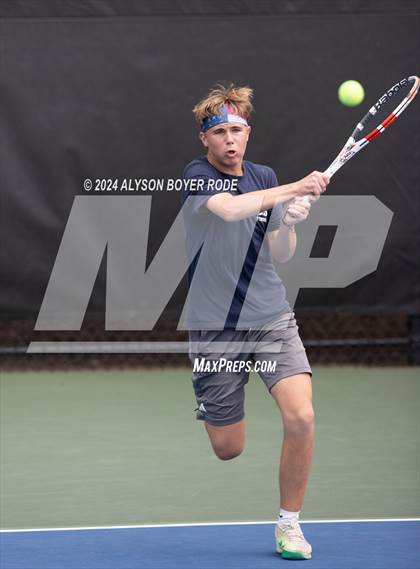 Thumbnail 2 in NCHSAA 1A Finals (Doubles) photogallery.