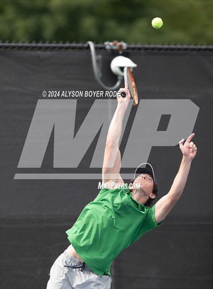 Thumbnail 2 in NCHSAA 1A Finals (Doubles) photogallery.