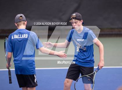 Thumbnail 2 in NCHSAA 1A Finals (Doubles) photogallery.