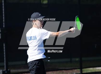 Thumbnail 3 in NCHSAA 1A Finals (Doubles) photogallery.