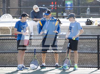 Thumbnail 2 in NCHSAA 1A Finals (Doubles) photogallery.