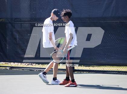 Thumbnail 2 in NCHSAA 1A Finals (Doubles) photogallery.