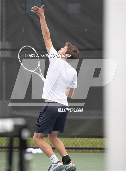 Thumbnail 2 in NCHSAA 1A Finals (Doubles) photogallery.