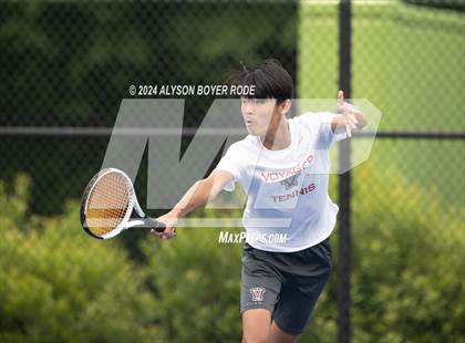Thumbnail 2 in NCHSAA 1A Finals (Doubles) photogallery.