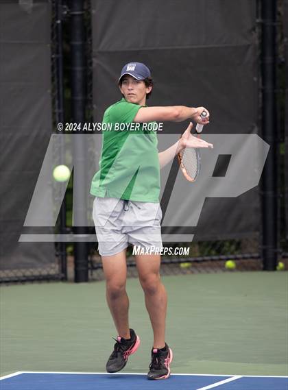 Thumbnail 3 in NCHSAA 1A Finals (Doubles) photogallery.