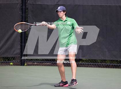 Thumbnail 1 in NCHSAA 1A Finals (Doubles) photogallery.