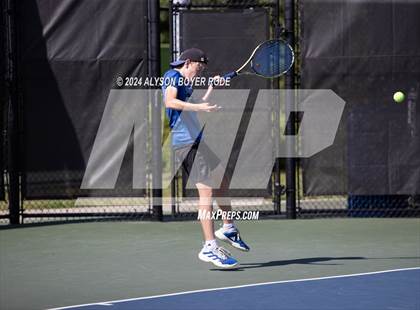 Thumbnail 2 in NCHSAA 1A Finals (Doubles) photogallery.