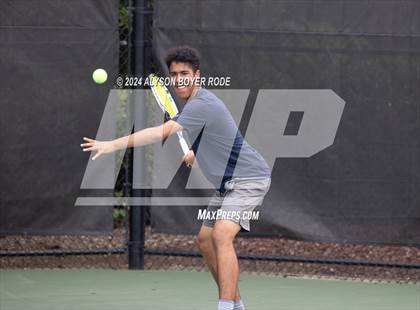 Thumbnail 3 in NCHSAA 1A Finals (Doubles) photogallery.
