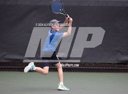 Thumbnail 2 in NCHSAA 1A Finals (Doubles) photogallery.