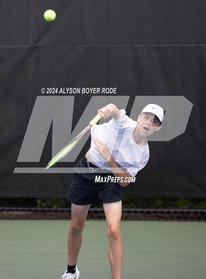 Thumbnail 2 in NCHSAA 1A Finals (Doubles) photogallery.