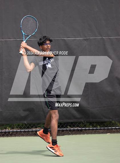 Thumbnail 3 in NCHSAA 1A Finals (Doubles) photogallery.