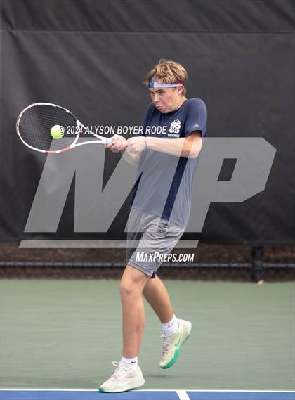 Thumbnail 3 in NCHSAA 1A Finals (Doubles) photogallery.