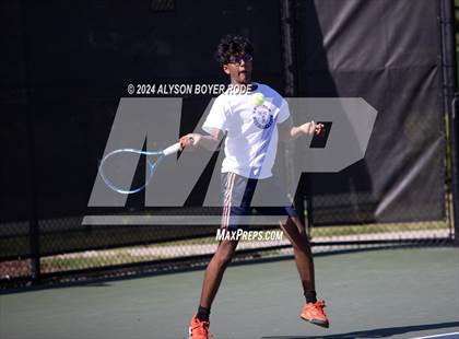 Thumbnail 2 in NCHSAA 1A Finals (Doubles) photogallery.