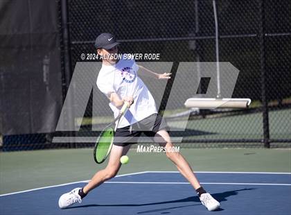 Thumbnail 2 in NCHSAA 1A Finals (Doubles) photogallery.