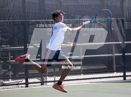 Thumbnail 2 in NCHSAA 1A Finals (Doubles) photogallery.