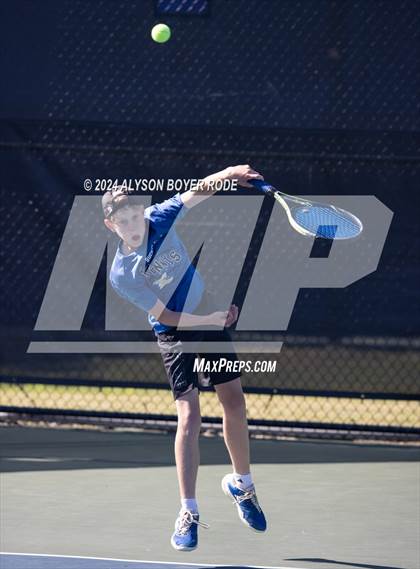 Thumbnail 1 in NCHSAA 1A Finals (Doubles) photogallery.