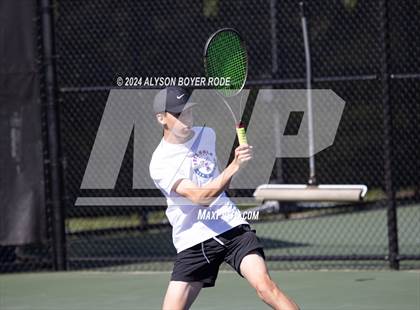 Thumbnail 3 in NCHSAA 1A Finals (Doubles) photogallery.