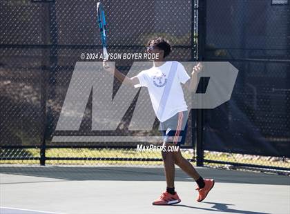 Thumbnail 1 in NCHSAA 1A Finals (Doubles) photogallery.