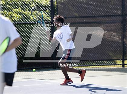 Thumbnail 3 in NCHSAA 1A Finals (Doubles) photogallery.