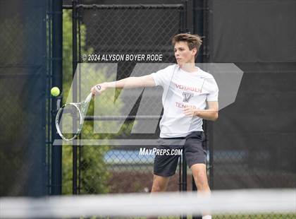 Thumbnail 2 in NCHSAA 1A Finals (Doubles) photogallery.