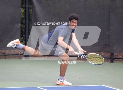 Thumbnail 3 in NCHSAA 1A Finals (Doubles) photogallery.
