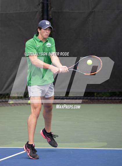 Thumbnail 2 in NCHSAA 1A Finals (Doubles) photogallery.