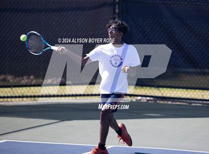 Thumbnail 2 in NCHSAA 1A Finals (Doubles) photogallery.