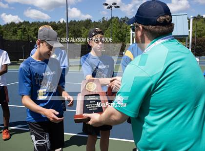 Thumbnail 3 in NCHSAA 1A Finals (Doubles) photogallery.