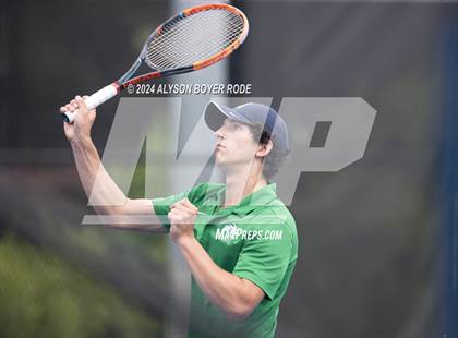 Thumbnail 2 in NCHSAA 1A Finals (Doubles) photogallery.