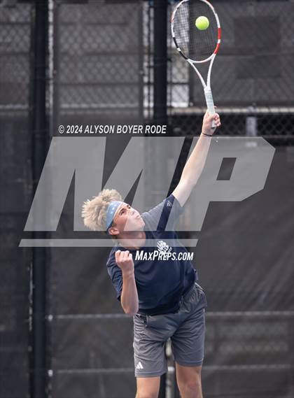 Thumbnail 3 in NCHSAA 1A Finals (Doubles) photogallery.