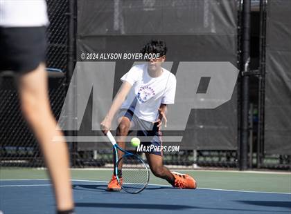 Thumbnail 3 in NCHSAA 1A Finals (Doubles) photogallery.