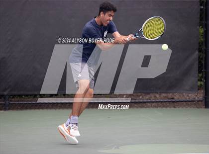 Thumbnail 3 in NCHSAA 1A Finals (Doubles) photogallery.