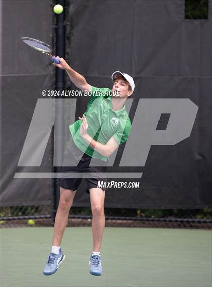 Thumbnail 3 in NCHSAA 1A Finals (Doubles) photogallery.
