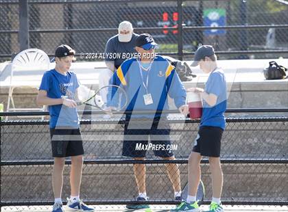 Thumbnail 3 in NCHSAA 1A Finals (Doubles) photogallery.