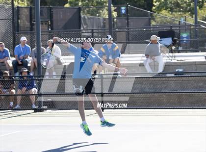Thumbnail 2 in NCHSAA 1A Finals (Doubles) photogallery.