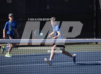 Thumbnail 3 in NCHSAA 1A Finals (Doubles) photogallery.