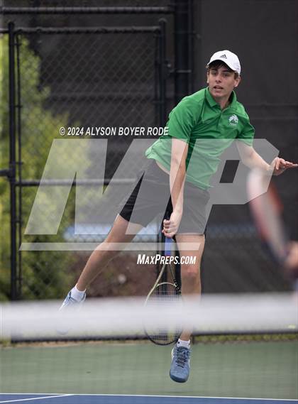 Thumbnail 2 in NCHSAA 1A Finals (Doubles) photogallery.