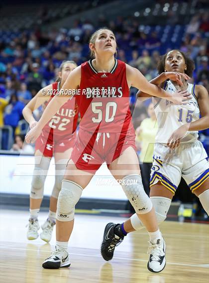 Thumbnail 3 in Brownsboro vs. Fredericksburg (UIL 4A State Semifinal) photogallery.