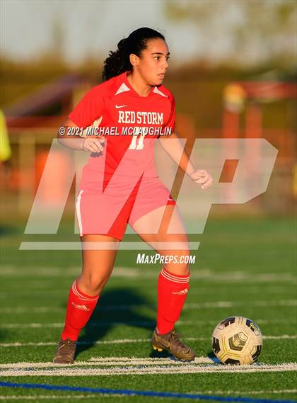 Thumbnail 3 in Monsignor McClancy vs St. John's Prep (GCHSAA Tier 2 City Final) photogallery.