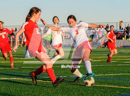 Thumbnail 3 in Monsignor McClancy vs St. John's Prep (GCHSAA Tier 2 City Final) photogallery.