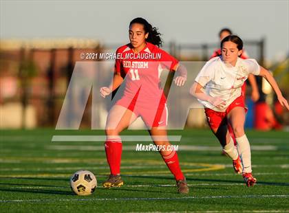 Thumbnail 2 in Monsignor McClancy vs St. John's Prep (GCHSAA Tier 2 City Final) photogallery.