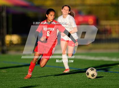 Thumbnail 2 in Monsignor McClancy vs St. John's Prep (GCHSAA Tier 2 City Final) photogallery.