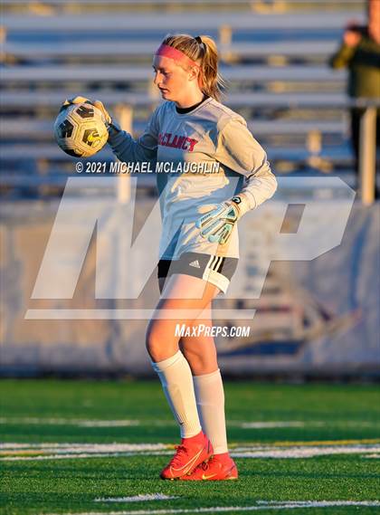 Thumbnail 3 in Monsignor McClancy vs St. John's Prep (GCHSAA Tier 2 City Final) photogallery.