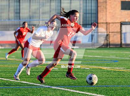 Thumbnail 3 in Monsignor McClancy vs St. John's Prep (GCHSAA Tier 2 City Final) photogallery.
